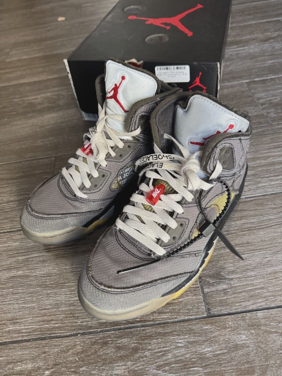 Air Jordan 5 Retro Off-White Muslin • Pre-Owned [3601]