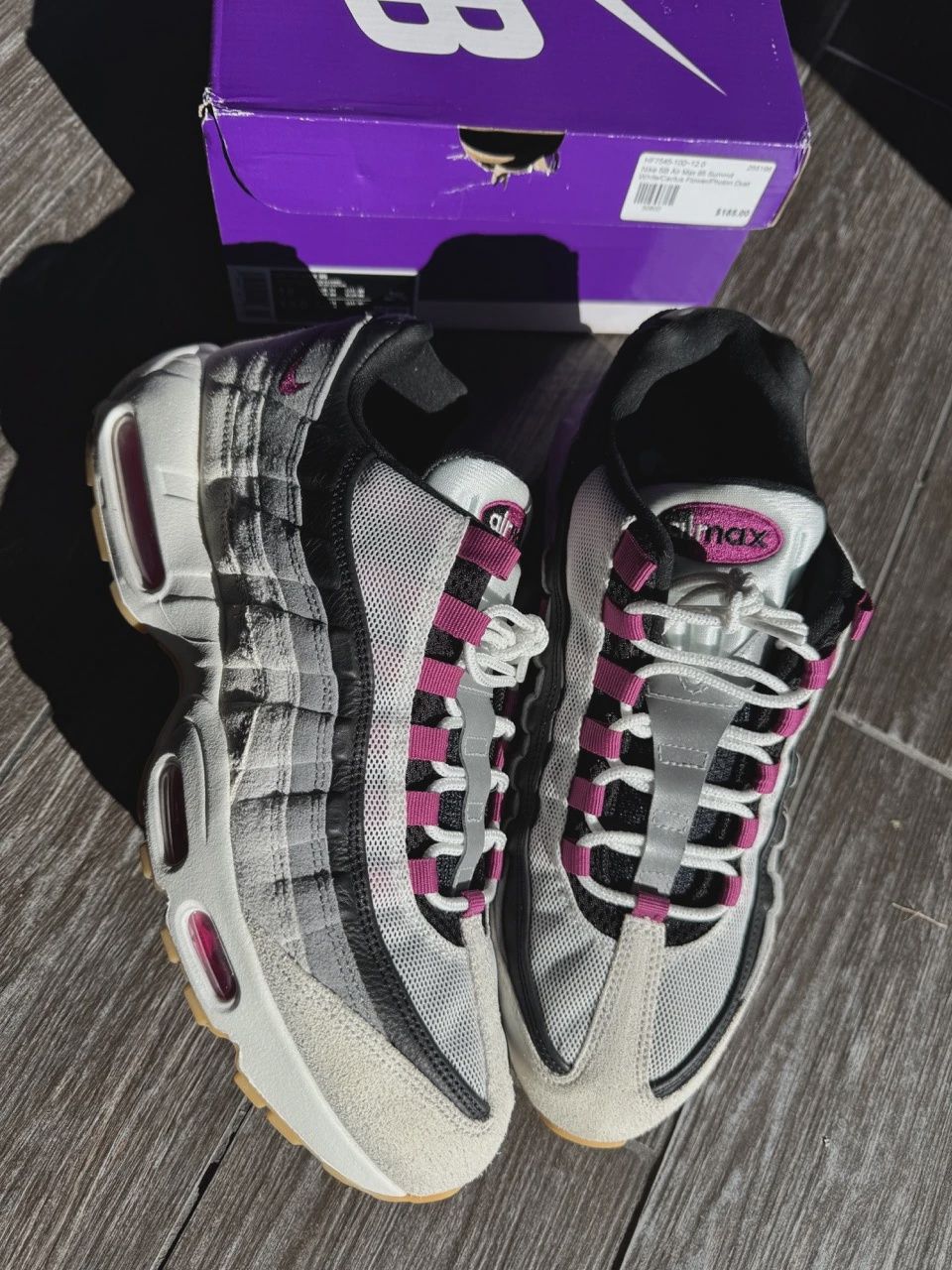 Nike Air Max 95 SB Cactus Flower • Pre-Owned [8280]