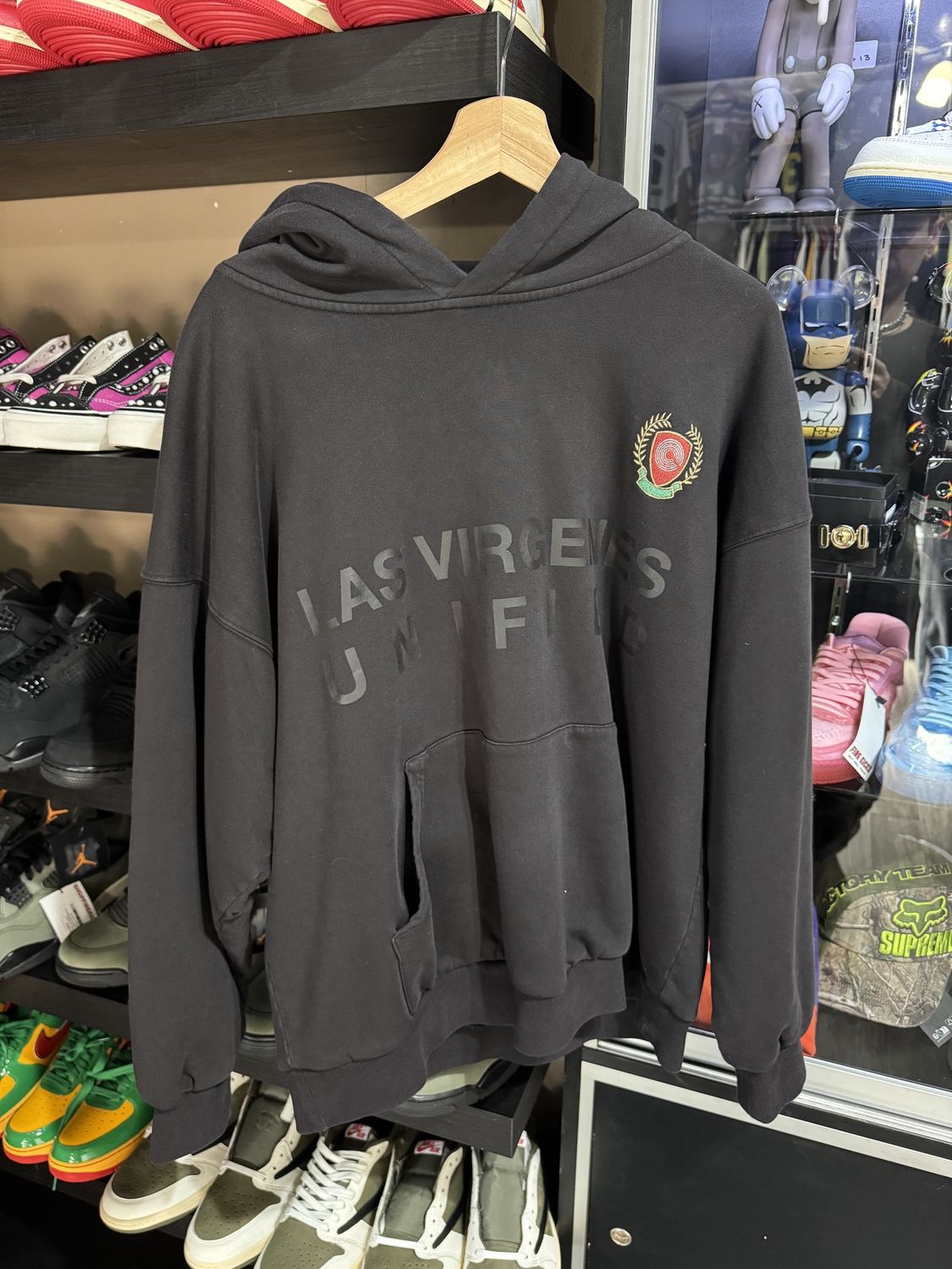 Yeezy Season 5 Los Virgenes Double Hoodie / XS - Pre Owned [2598]