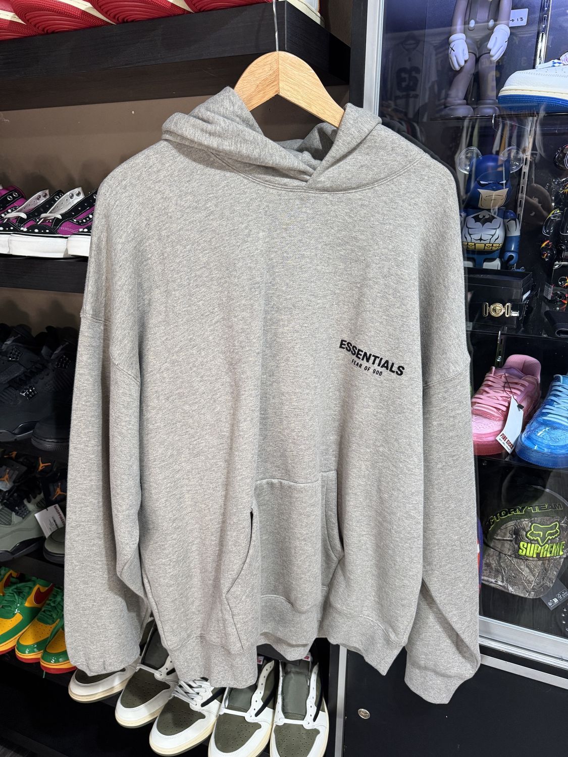 Essentials Fear of God Grey Hoodie / XL - Brand New [5858]