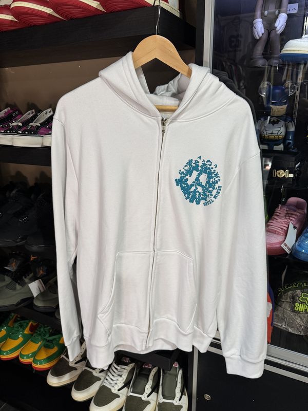 Denim Tears University Zip Up White / XXL - Brand New [3679]