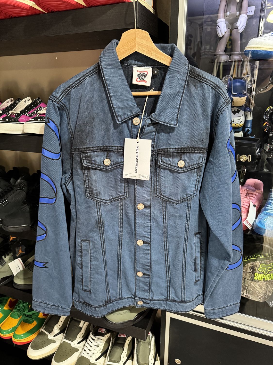 ASAALI Blue Denim Jacket / XL - Brand New [5940], Clothing Size: XL, Product Condition: Brand New