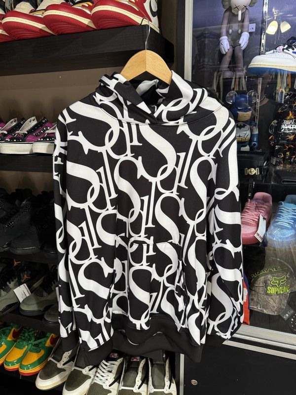 SDL All Over Print Hoodie Black / XL - Pre Owned [1147]