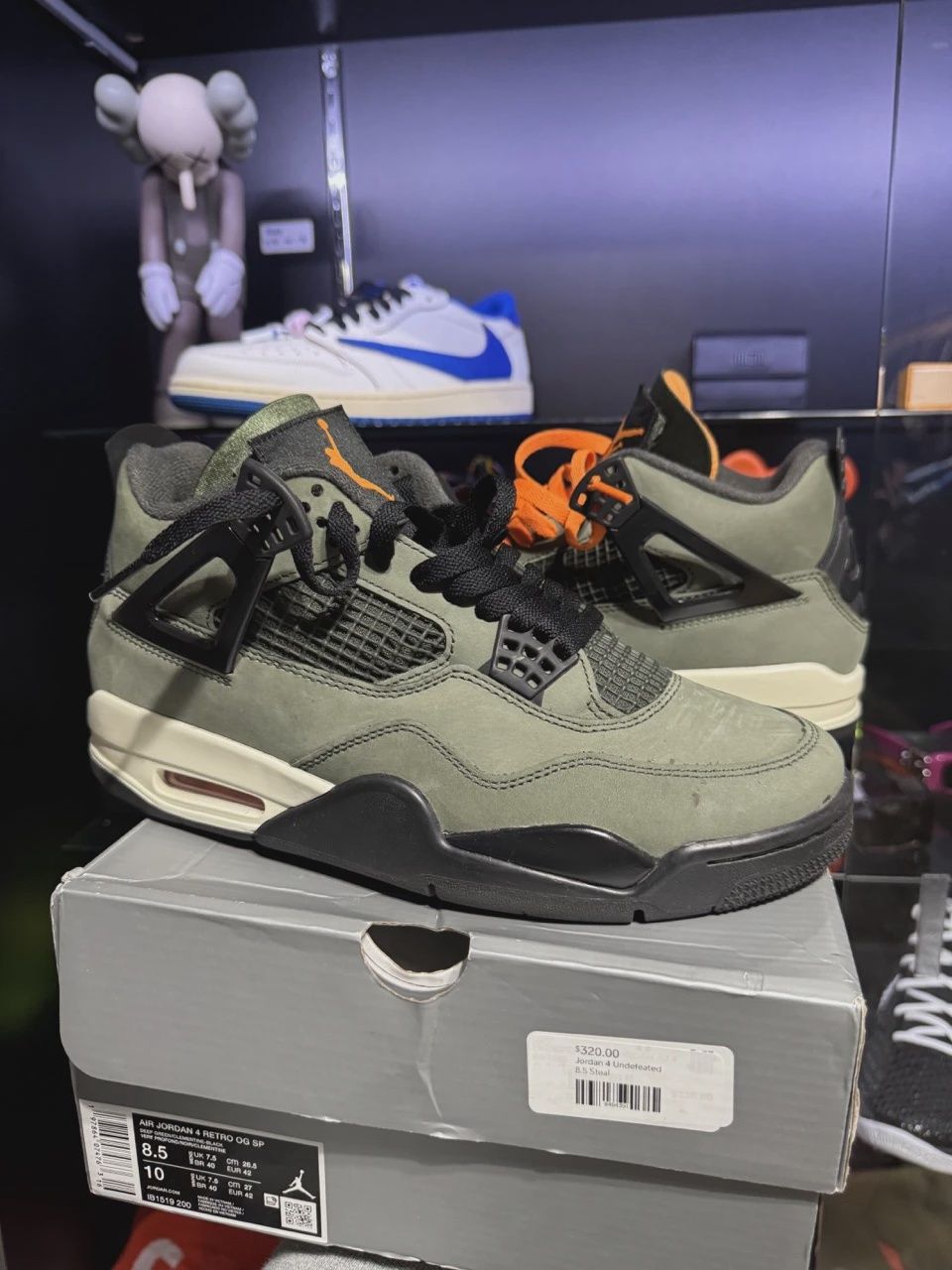 Air Jordan 4 Retro Original SP Undefeated (2025) • Pre-Owned [0978]