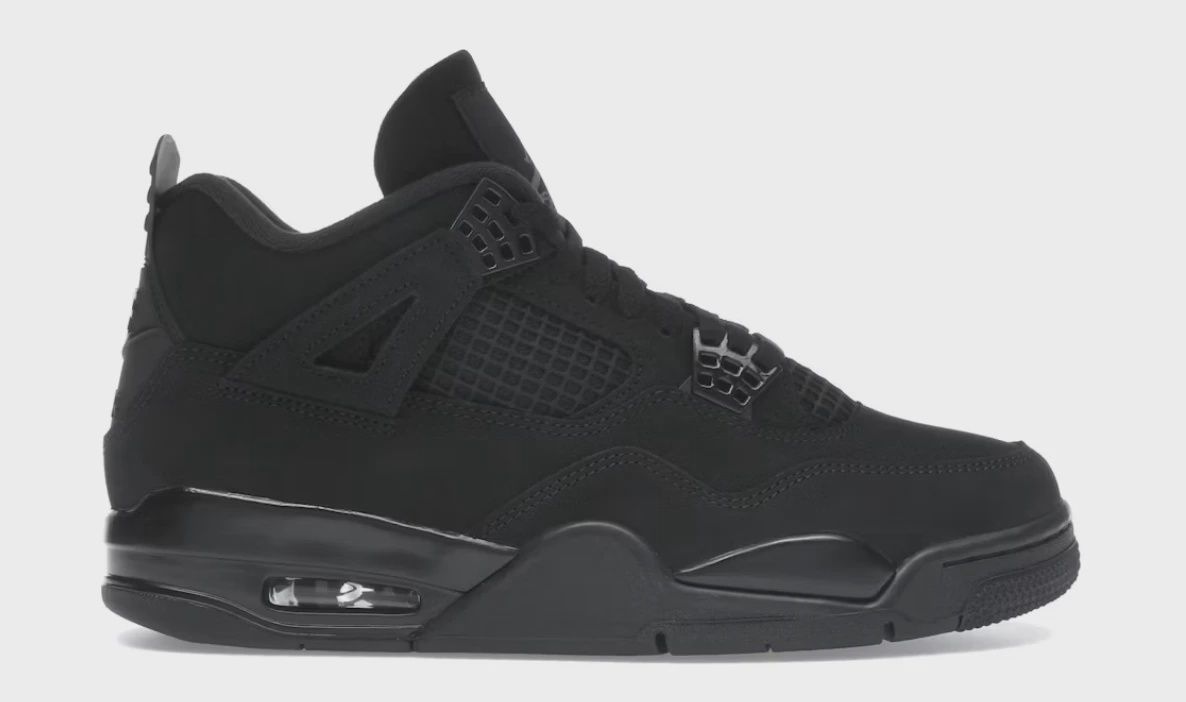 Air Jordan 4 Retro Black Cat (2025) • Brand New [3851]