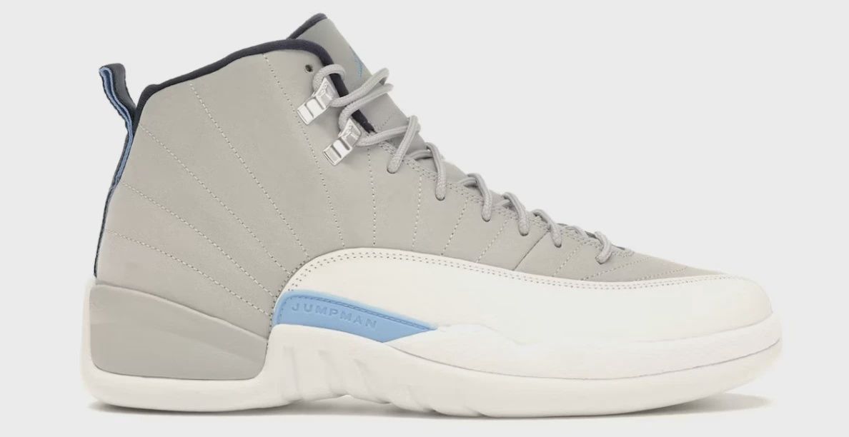 Air Jordan 12 Retro Grey University Blue • Pre-Owned [3985]