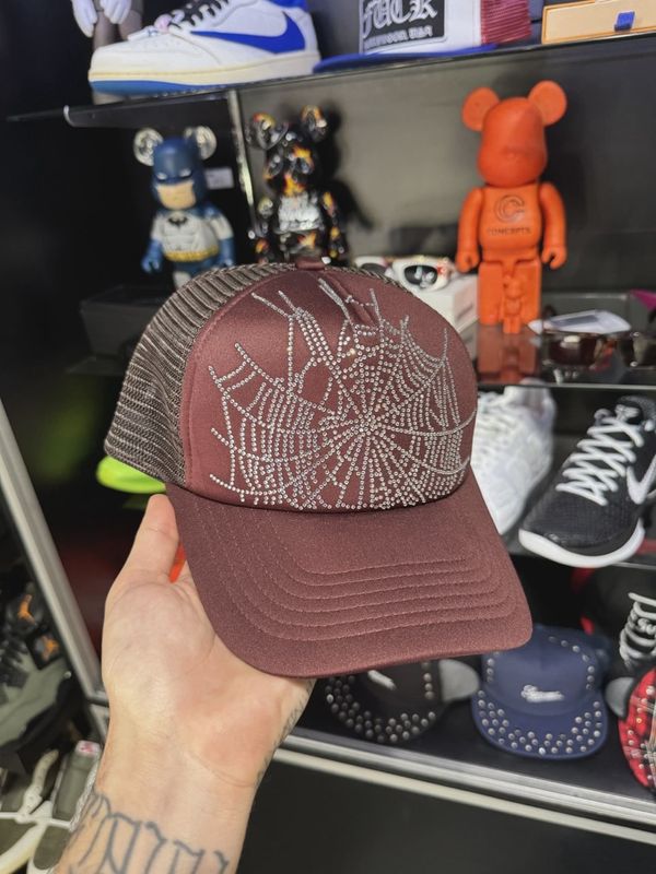 Sp5der Web Trucker Brown • Pre-Owned [2106]