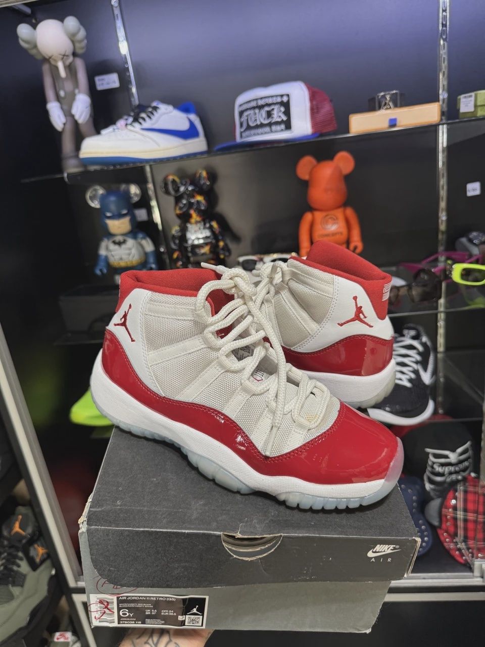 Air Jordan 11 Retro Cherry (2022) (Grade School) • Pre-Owned [2968]