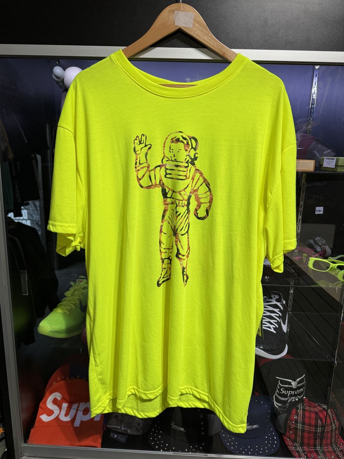 Billionaire Boys Club Neon Green Astronaut Tee / XXXL / Brand New [7845], Clothing Size: XXXL, Product Condition: Brand New