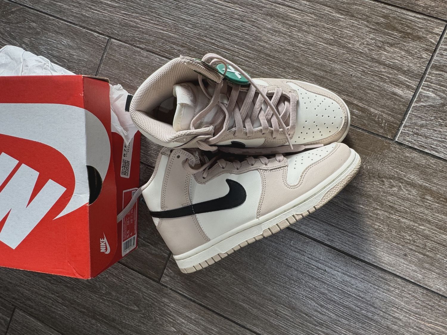 Nike Dunk High Fossil Stone (Women&#39;s) • Brand New [2889]