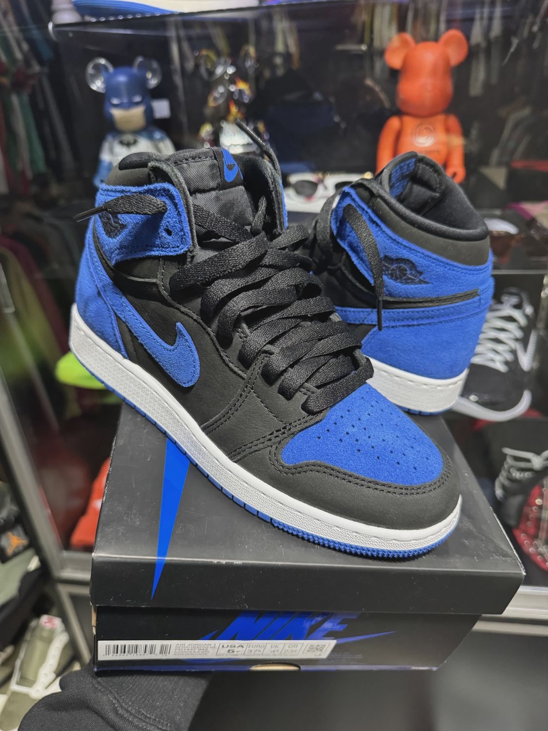 Air Jordan 1 Retro High Original Royal Blue Reimagined (Grade School) • Pre-Owned [5139]