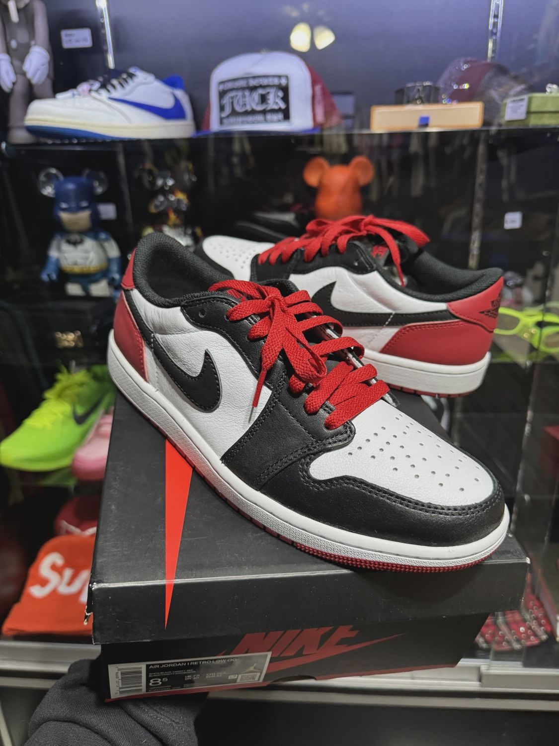 Air Jordan 1 Retro Low Original Black Toe (2023) • Pre-Owned [7750]