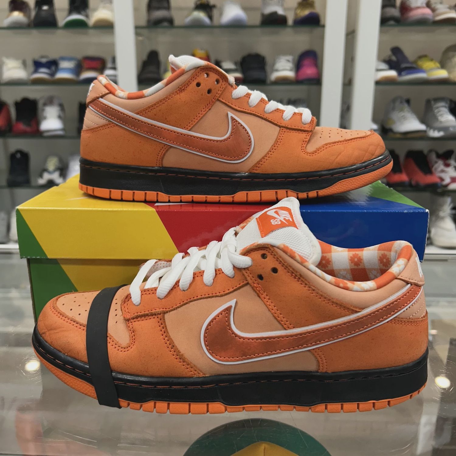 Nike SB Dunk Low Concepts Orange Lobster • Pre-Owned [1514]