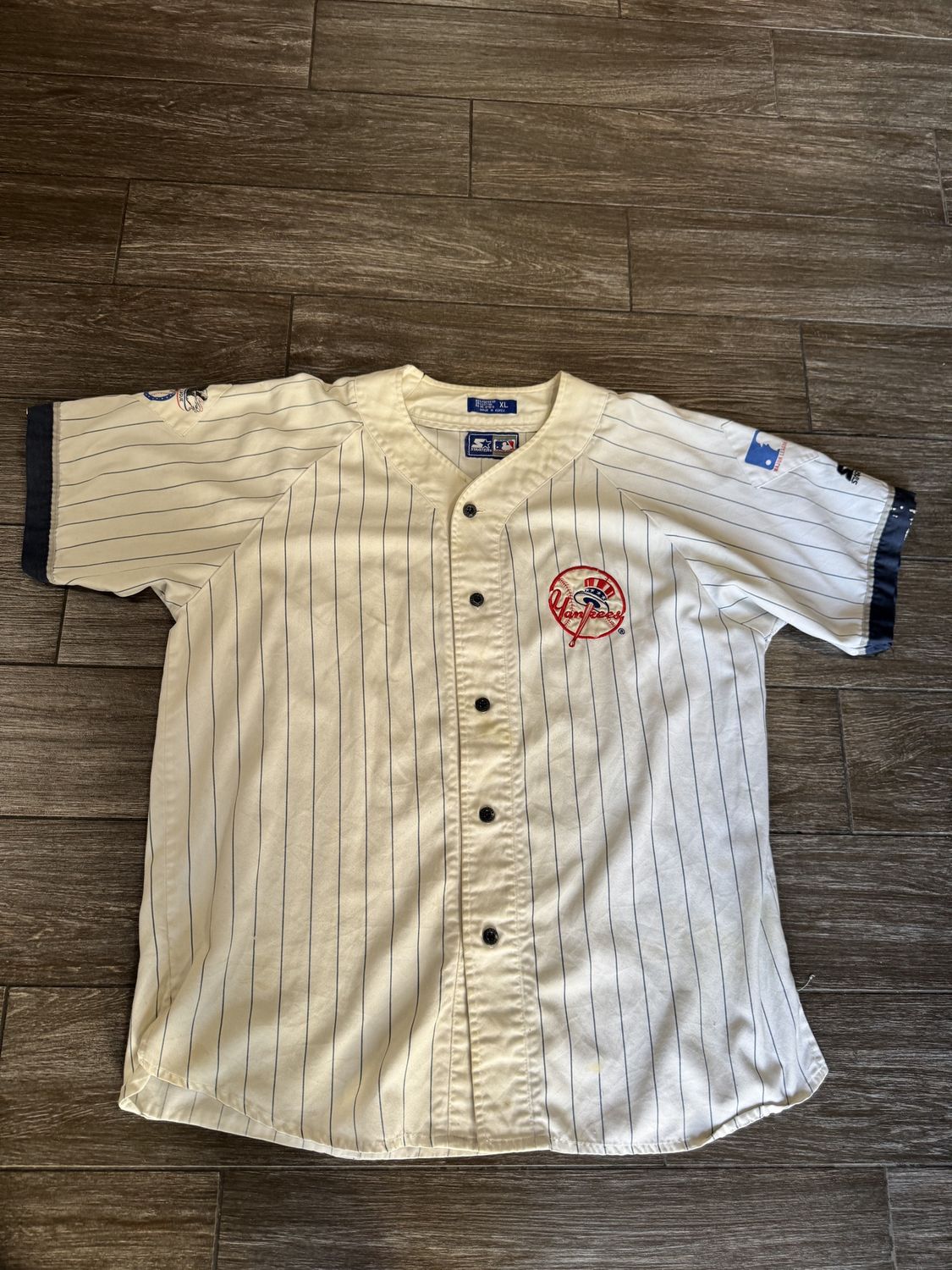 Vintage Yankees Starter Jersey size XL - Pre Owned [4959], Clothing Size: XL, Product Condition: Pre-Owned