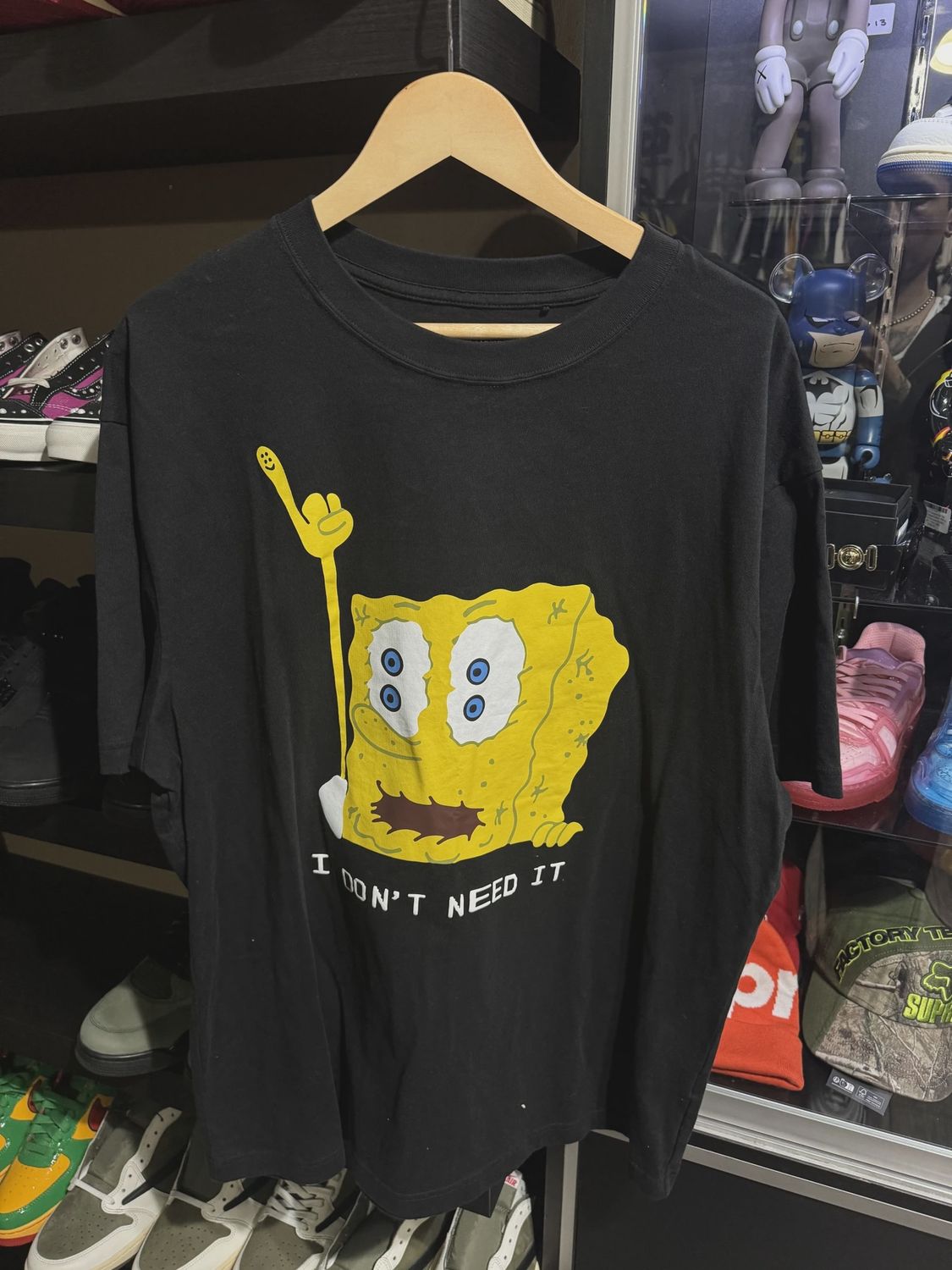 CPFM SpongeBob I Don’t Need It Tee XL • Pre-Owned [0802]