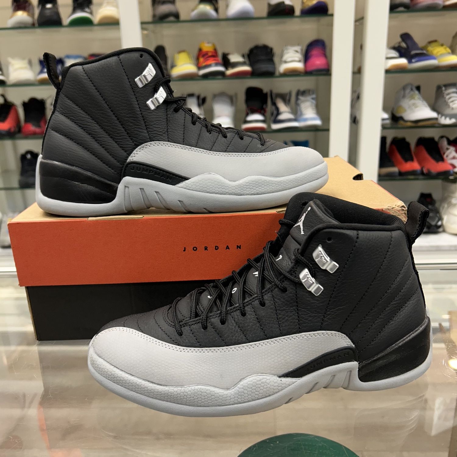 Jordan 12 Retro Barons - Pre-Owned, Product Condition: Pre-Owned, Shoe Size: US M 8.5