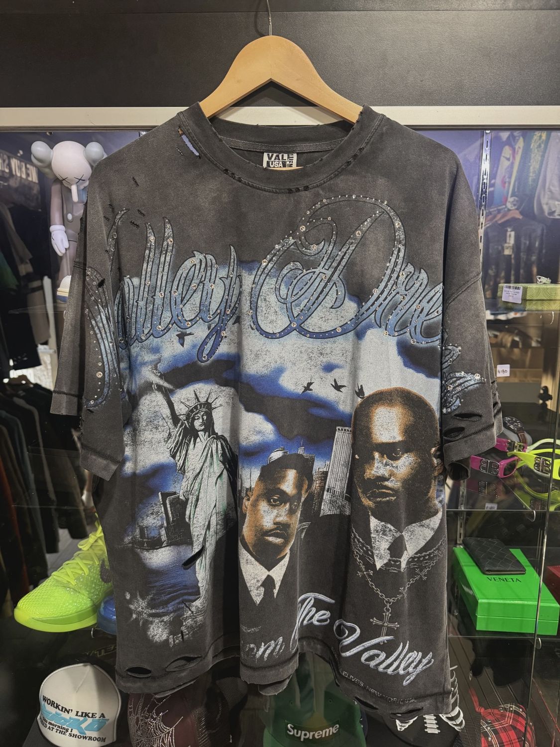 Vale Forever Godfather Bling Tee size XXL • Pre-Owned [6873]