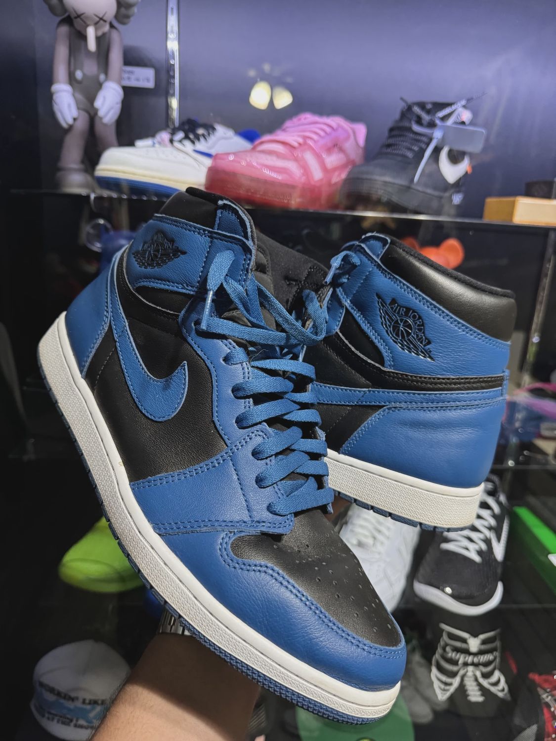 Air Jordan 1 Retro High Original Dark Marina Blue NO BOX • Pre-Owned [1350]