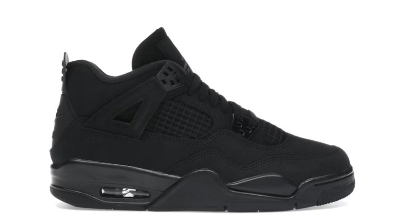 Jordan 4 Retro Black Cat (2025) (GS) - Brand New