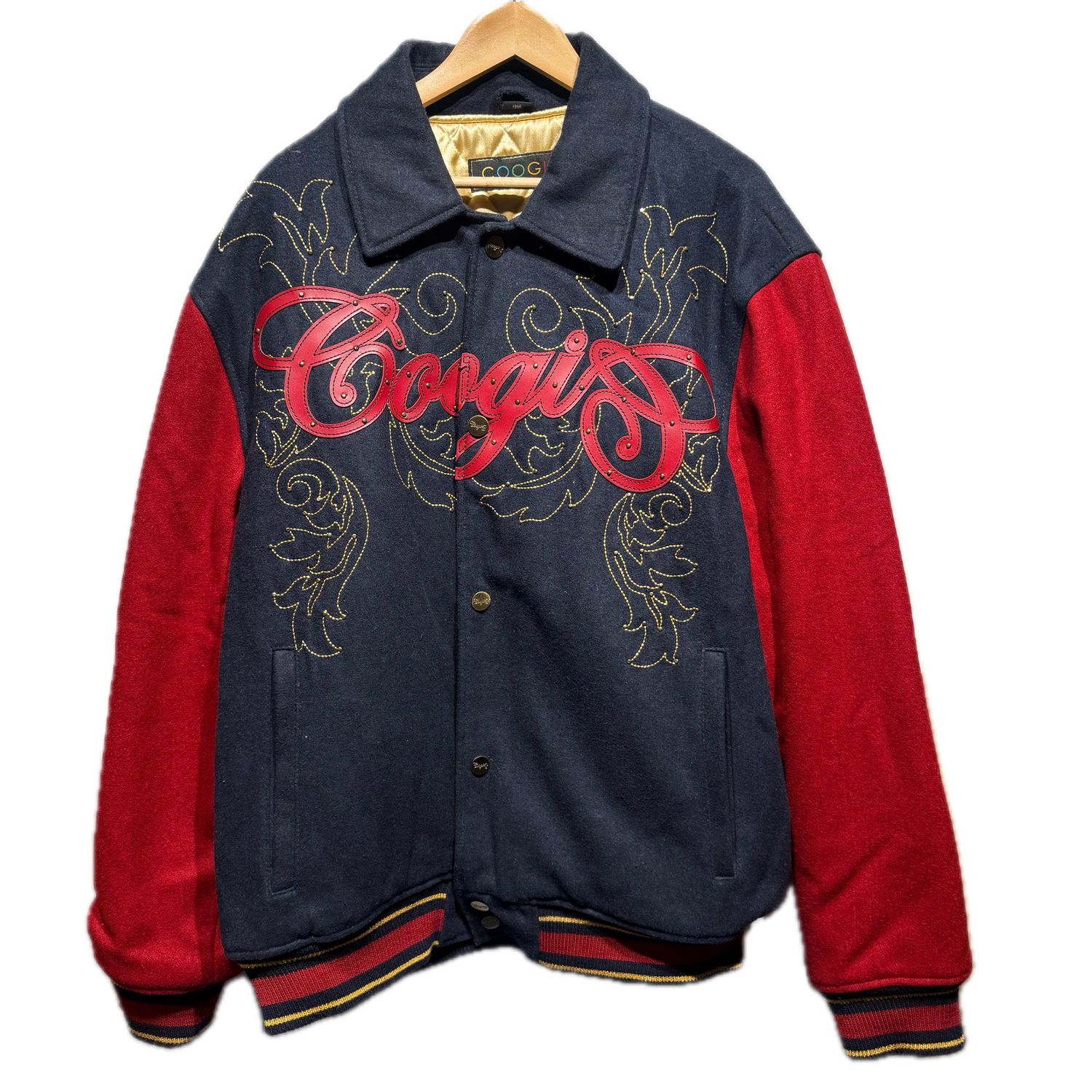 COOGI Jacket Navy Blue Red Sleeves / 3XL - Pre Owned [3993], Clothing Size: 3XL, Product Condition: Pre-Owned