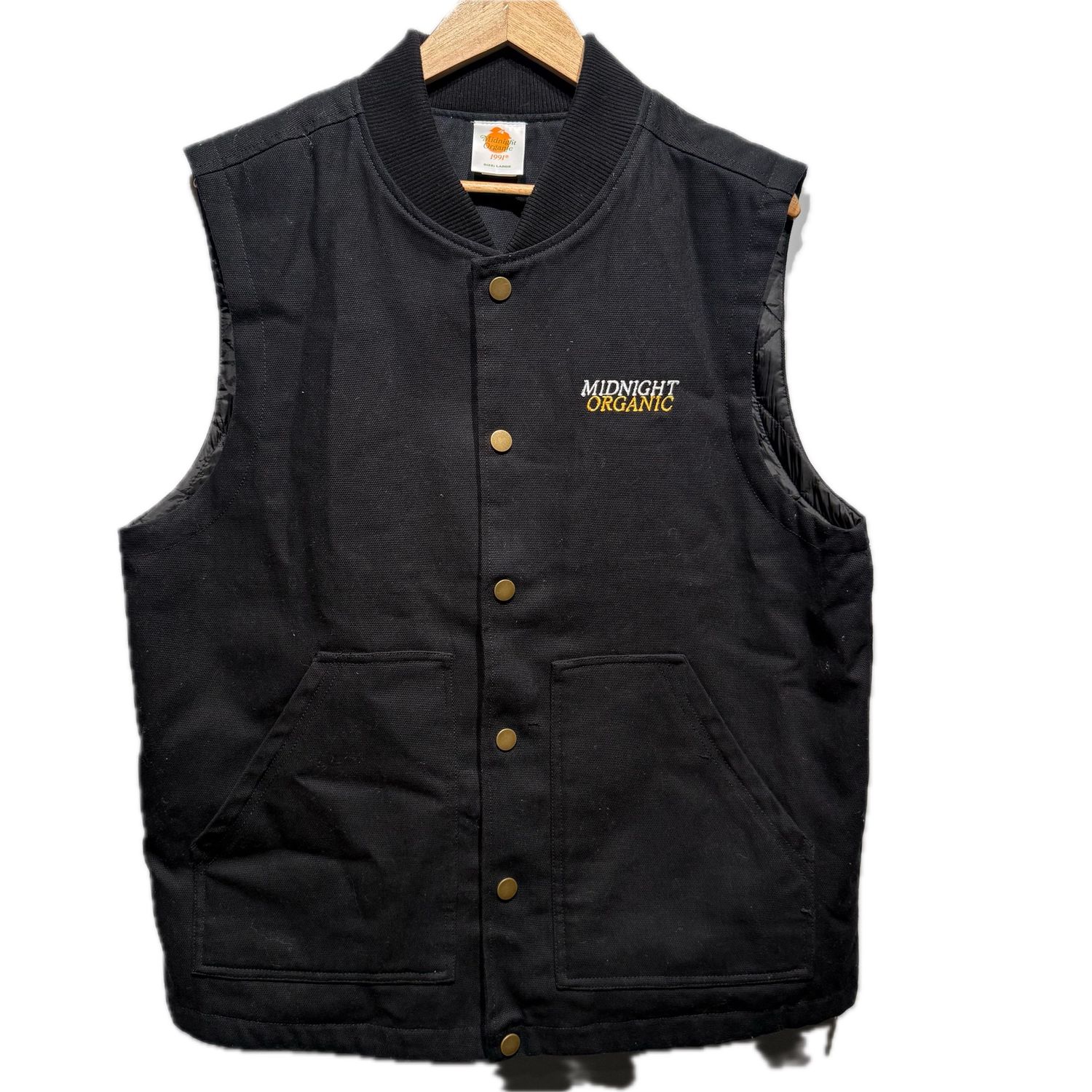 Midnight Organics Youre Doing Good Work Vest / L - Pre Owned [4959]