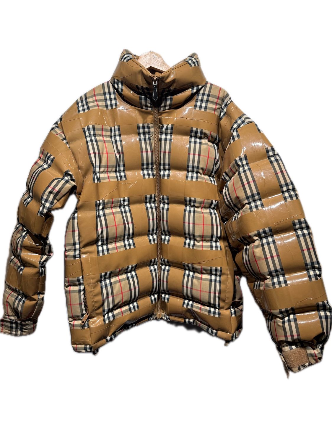 Bureberry Tape Vintage Check Puffer Jacket / S - Brand New  [0023], Clothing Size: S, Product Condition: Brand New