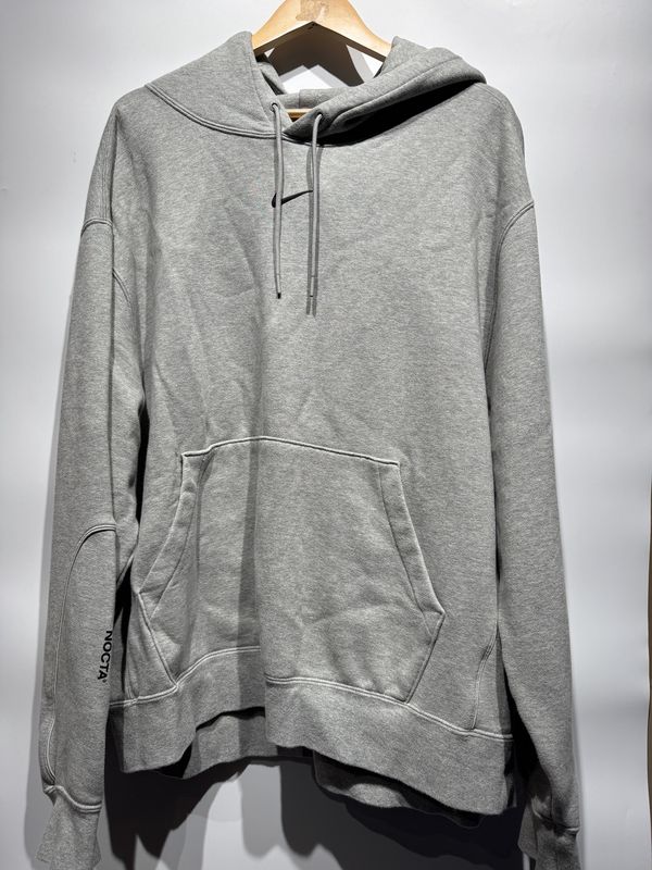 Nike Nocta Grey Fleece Pullover Hoodie / XXL - Pre Owned [3959]
