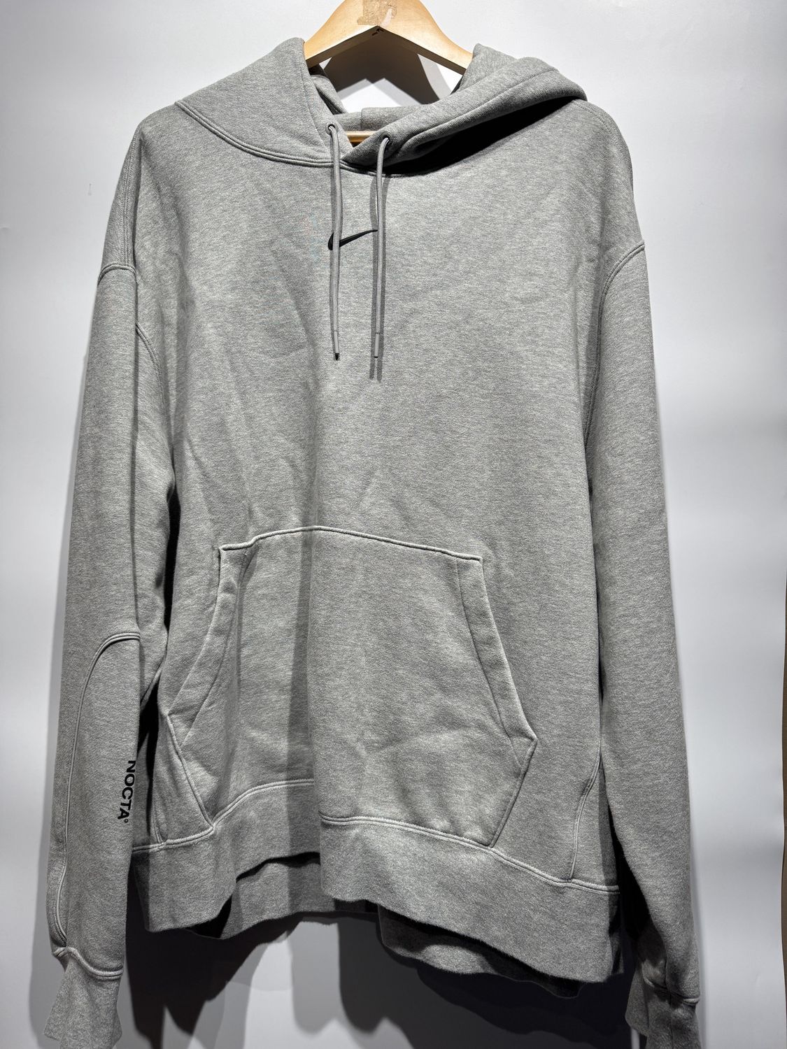 Nike Nocta Grey Fleece Pullover Hoodie / XXL - Pre Owned [3959], Clothing Size: XXL, Product Condition: Pre-Owned