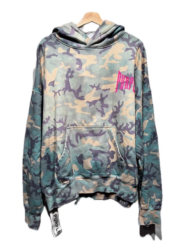 Purple Brand Camo Hoodie / XL - Brand New [1561]