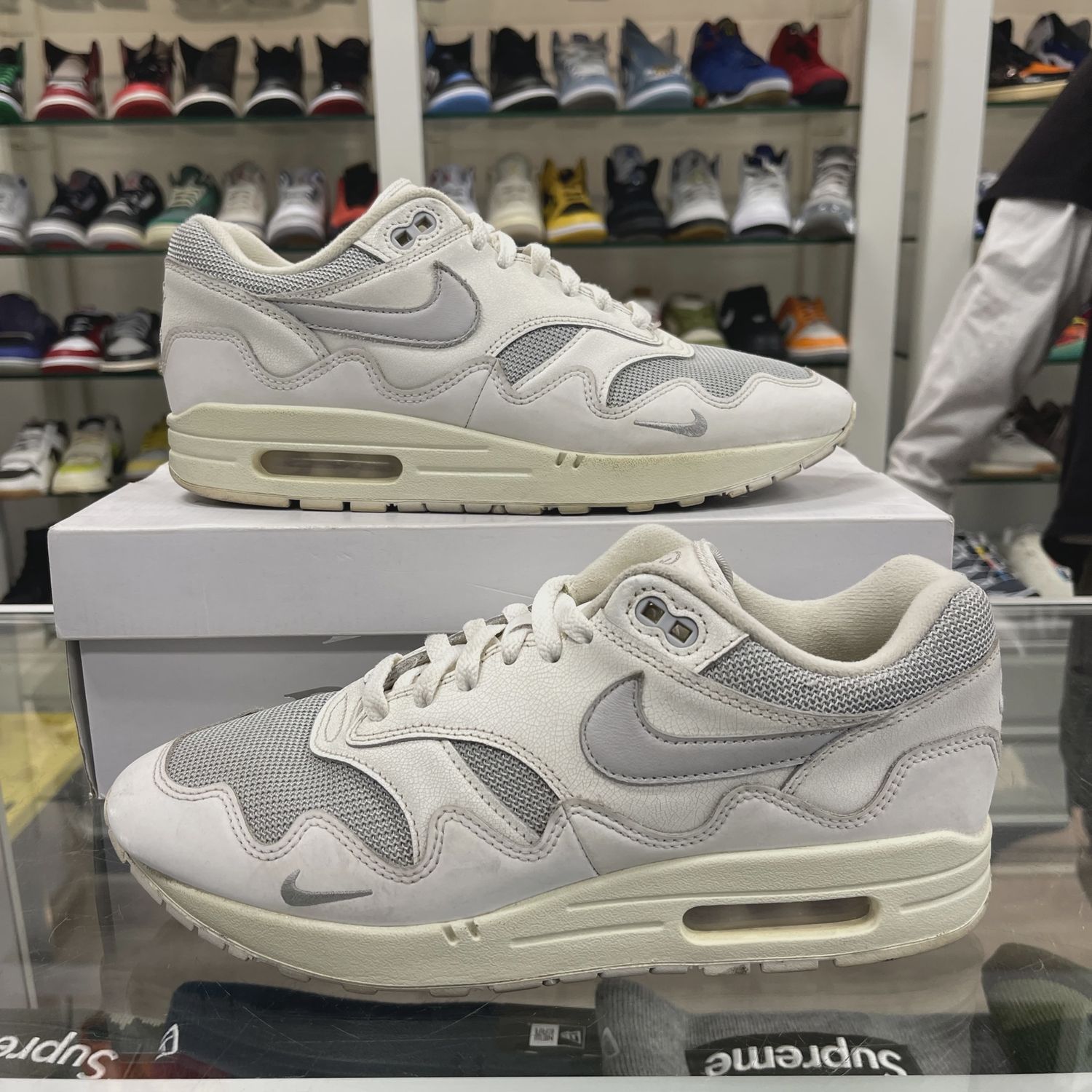 Nike Air Max 1 Patta Waves White • Pre-Owned [8545]