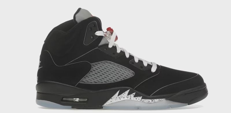 Air Jordan 5 Retro Original Black Metallic Reimagined • Brand New [0521]