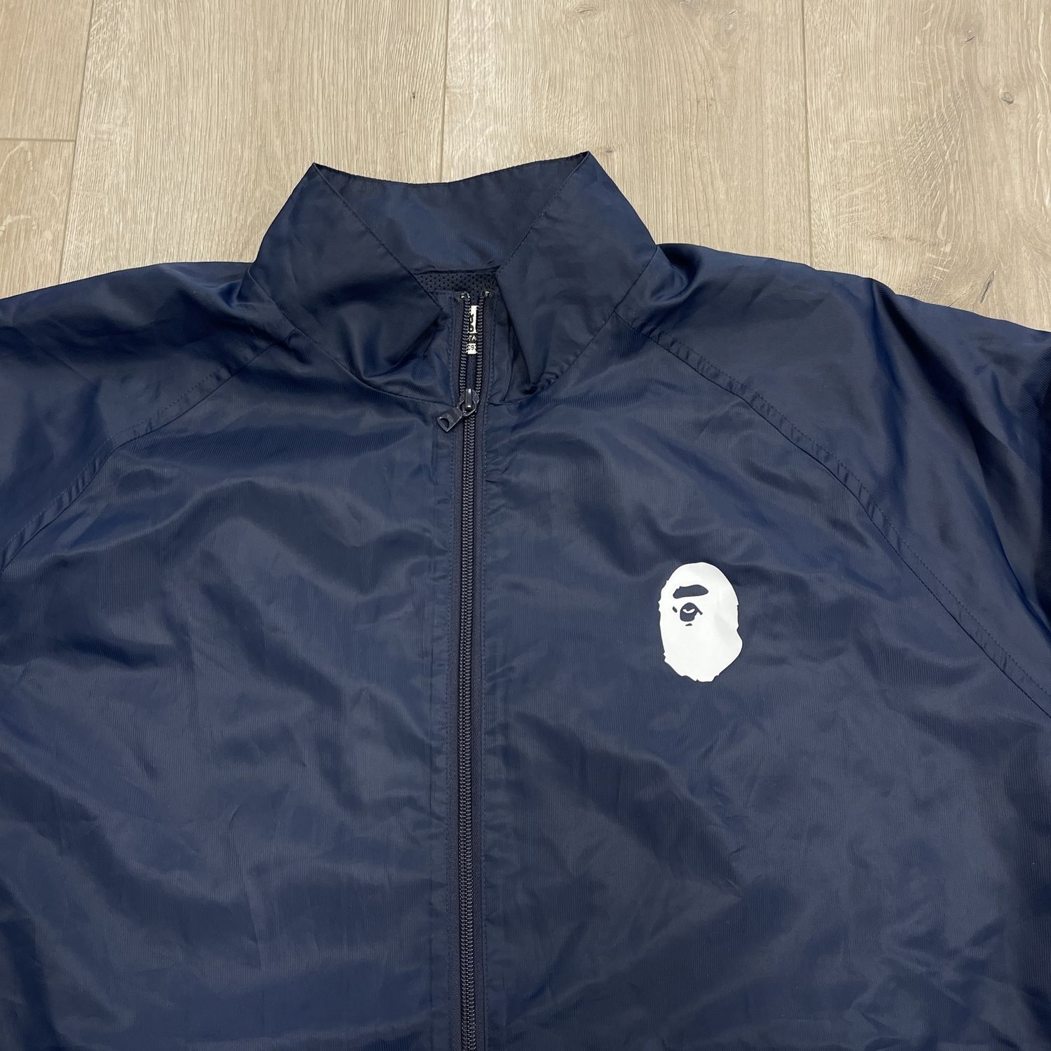 BAPE College Jacket Navy Blue - Pre-Owned