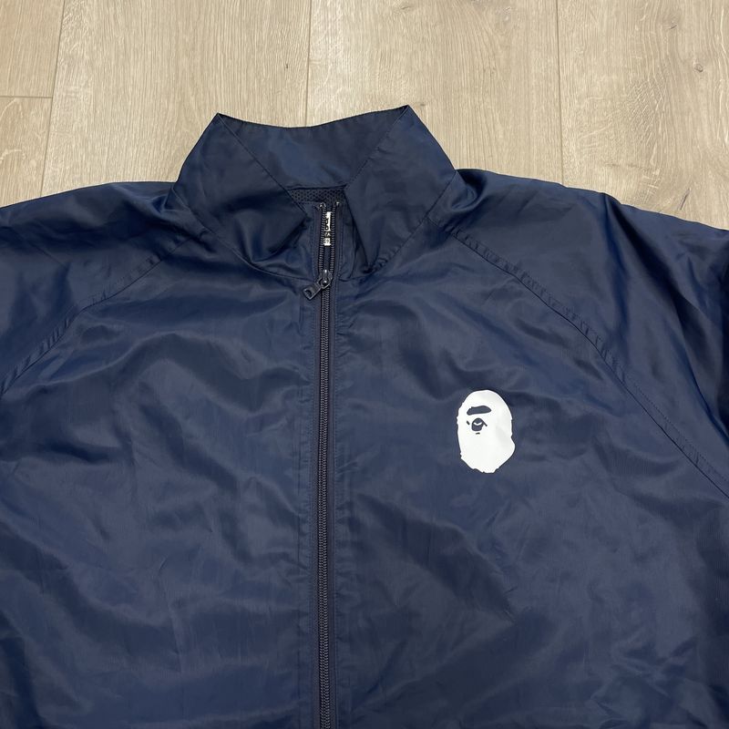 BAPE College Jacket Navy Blue - Pre-Owned