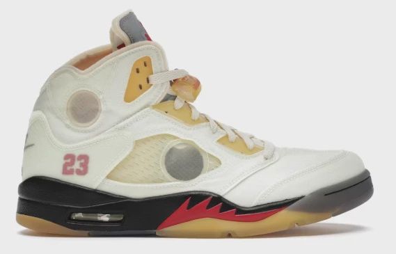 Air Jordan 5 Retro Off-White Sail • Brand New [0271]