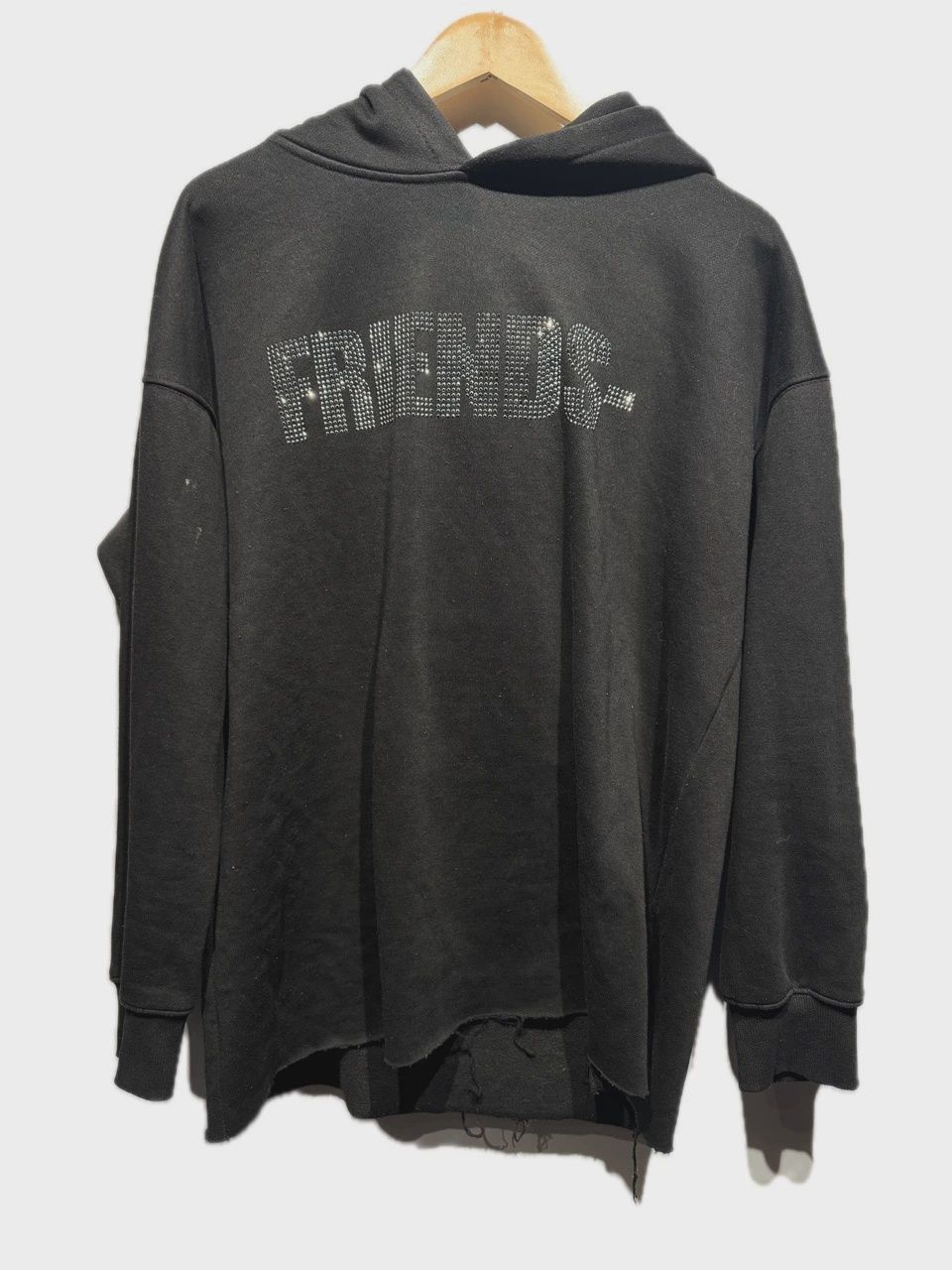 VLONE x Swarovski Friends Hoodie Black XL • Pre-Owned [6600]