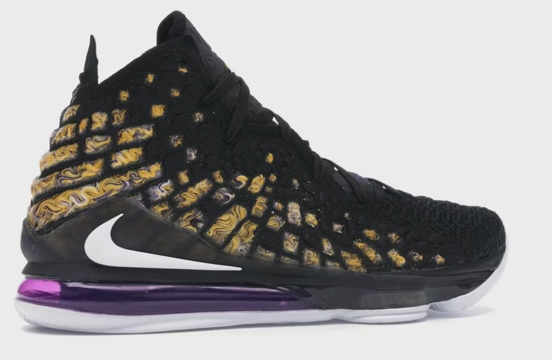 Nike LeBron 17 Lakers • Brand New [6921]