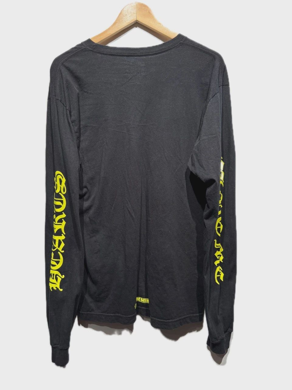 Chrome Hearts Yellow Script Long Sleeve Tshirt  / Large • Pre-Owned [8714]