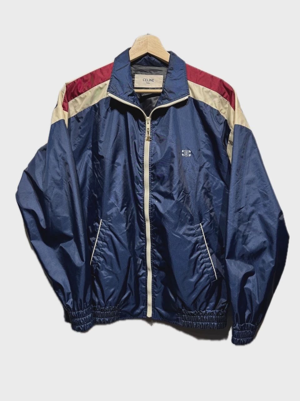 Celine Blue Red Track Jacket M • Pre-Owned [3845]