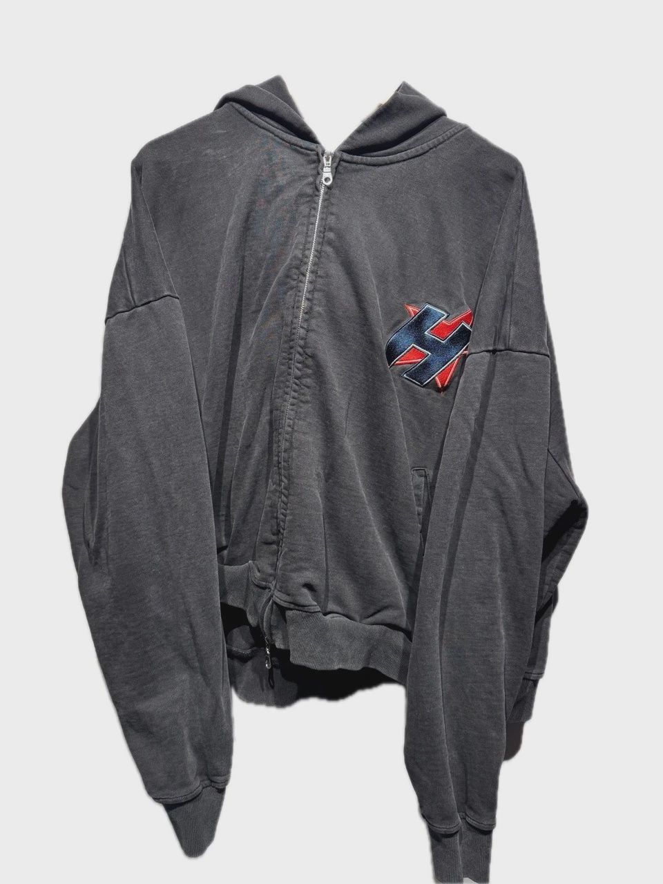 HMDD Star Logo Cropped Zip Up L • Pre-Owned [8997]