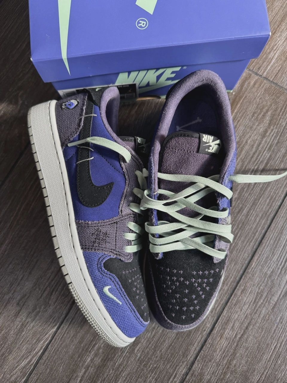 Air Jordan 1 Retro Low Original Zion Williamson Voodoo Alternate (Grade School) • Pre-Owned [2727]