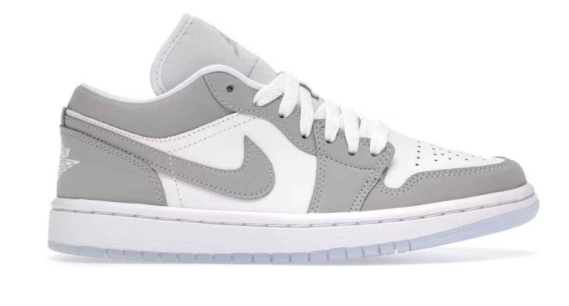 Jordan 1 Low Wolf Grey (W) - New, Product Condition: Brand New, Shoe Size: US W 12