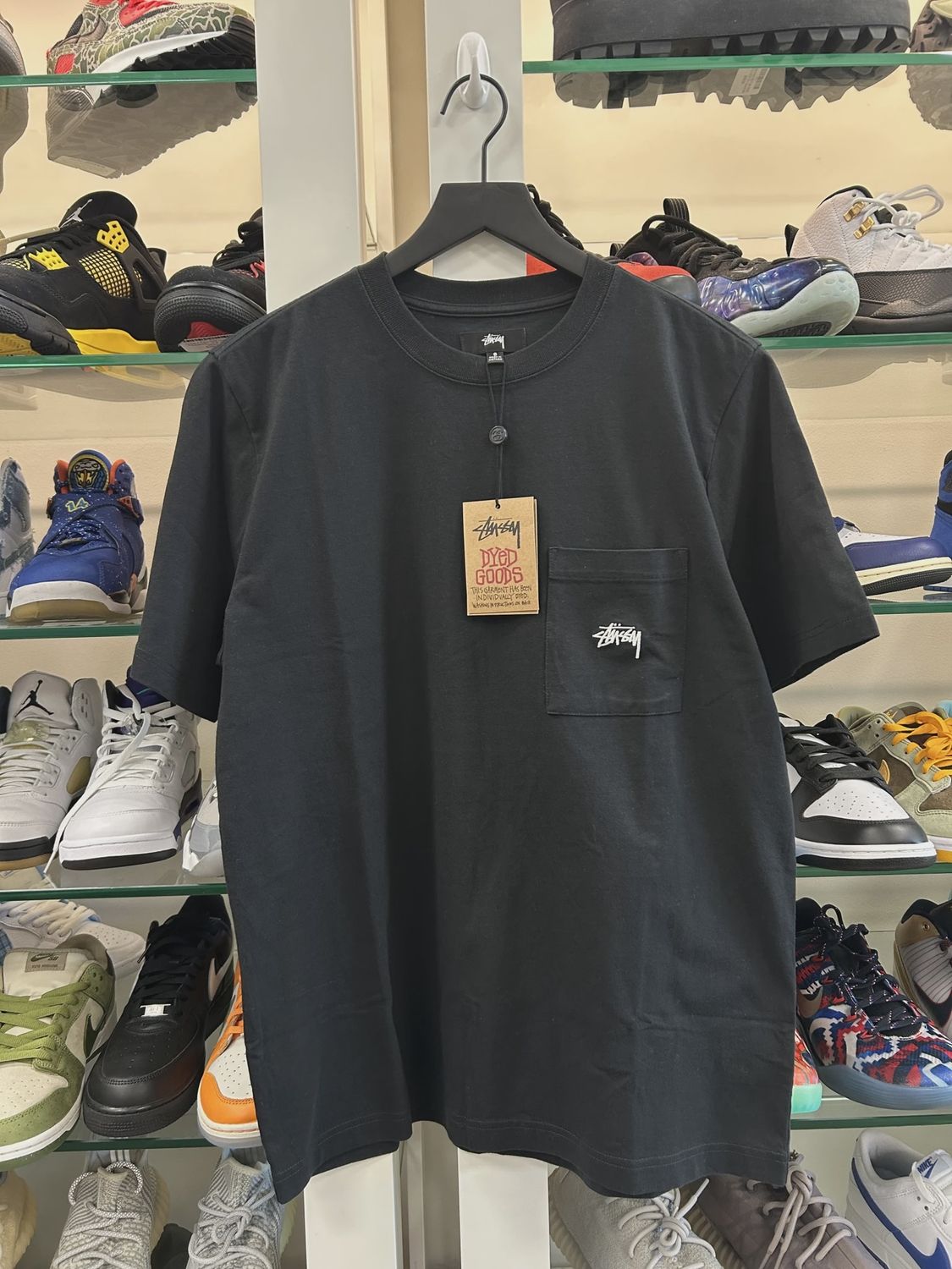 Stussy Pocket Tee Black • Brand New [8790]