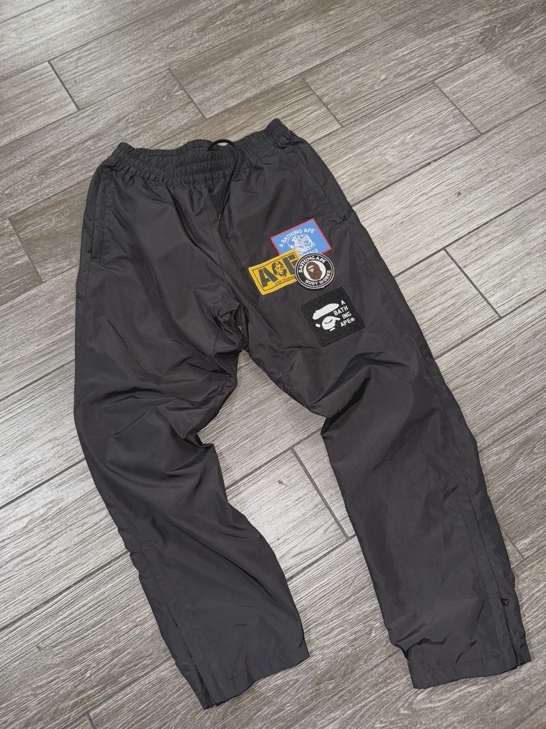 Bape Nylon Track Pants • Pre-Owned [3294]