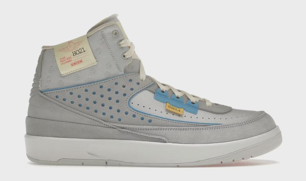 Air Jordan 2 Retro SP Union Grey Fog • Brand New [2343]