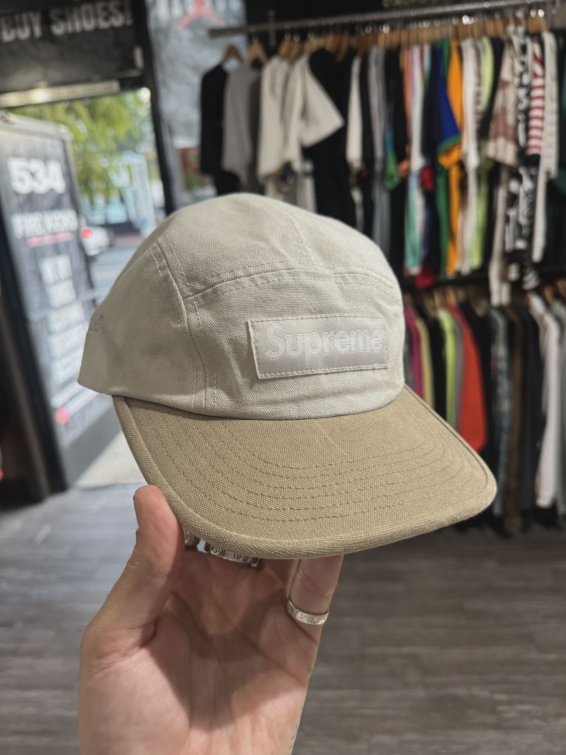 Supreme Ventile Camp Cap stone • Brand New [9991]