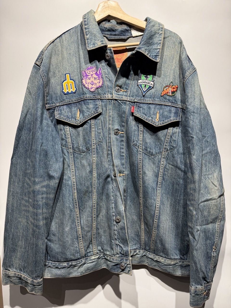 Levi's vintage Edwin denim trucker jacket, Clothing Size: XXL, Product Condition: Pre-Owned