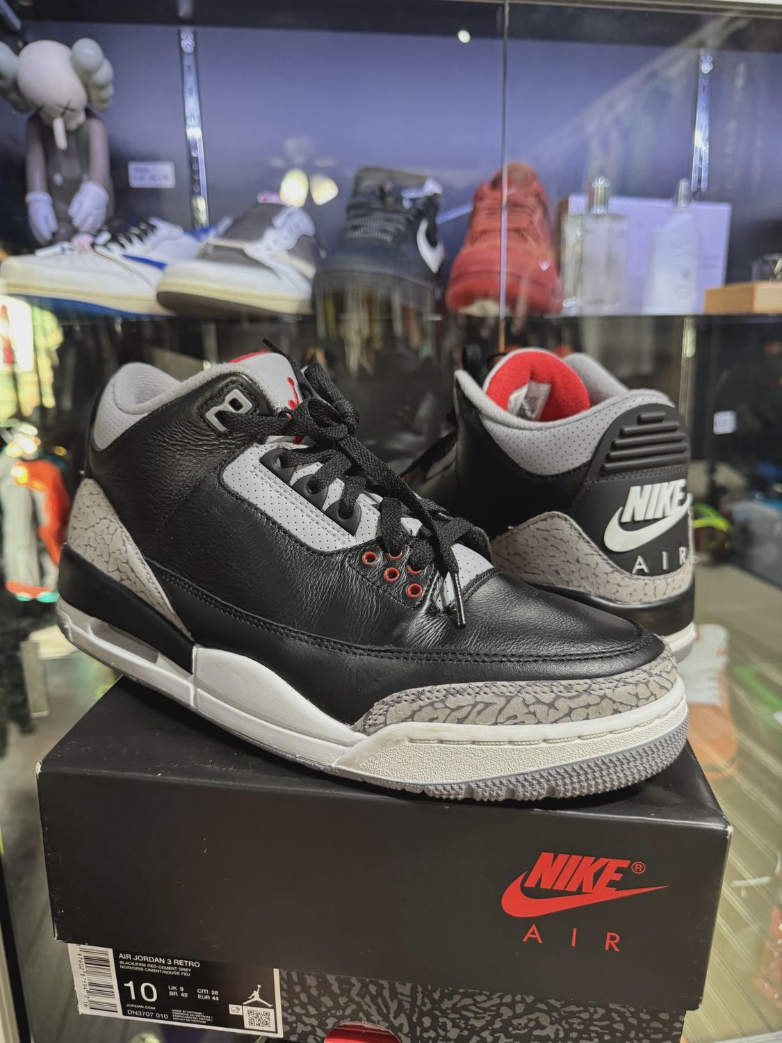 Air Jordan 3 Retro Original Black Cement (2024) • Pre-Owned [3871]