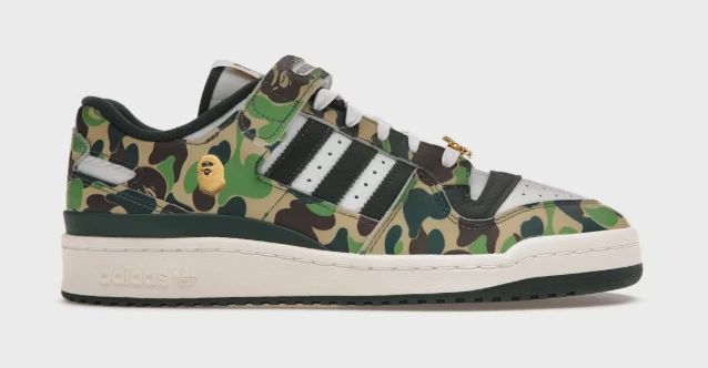adidas Forum 84 Low Bape 30th Anniversary Green Camo • Brand New [3151]