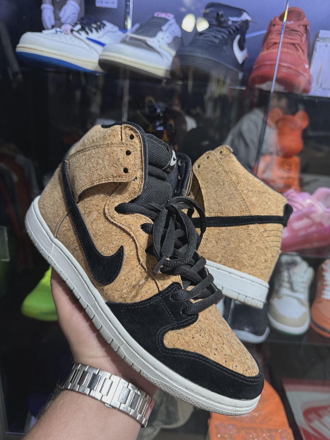 Nike SB Dunk High Cork No Box • Pre-Owned [2967]