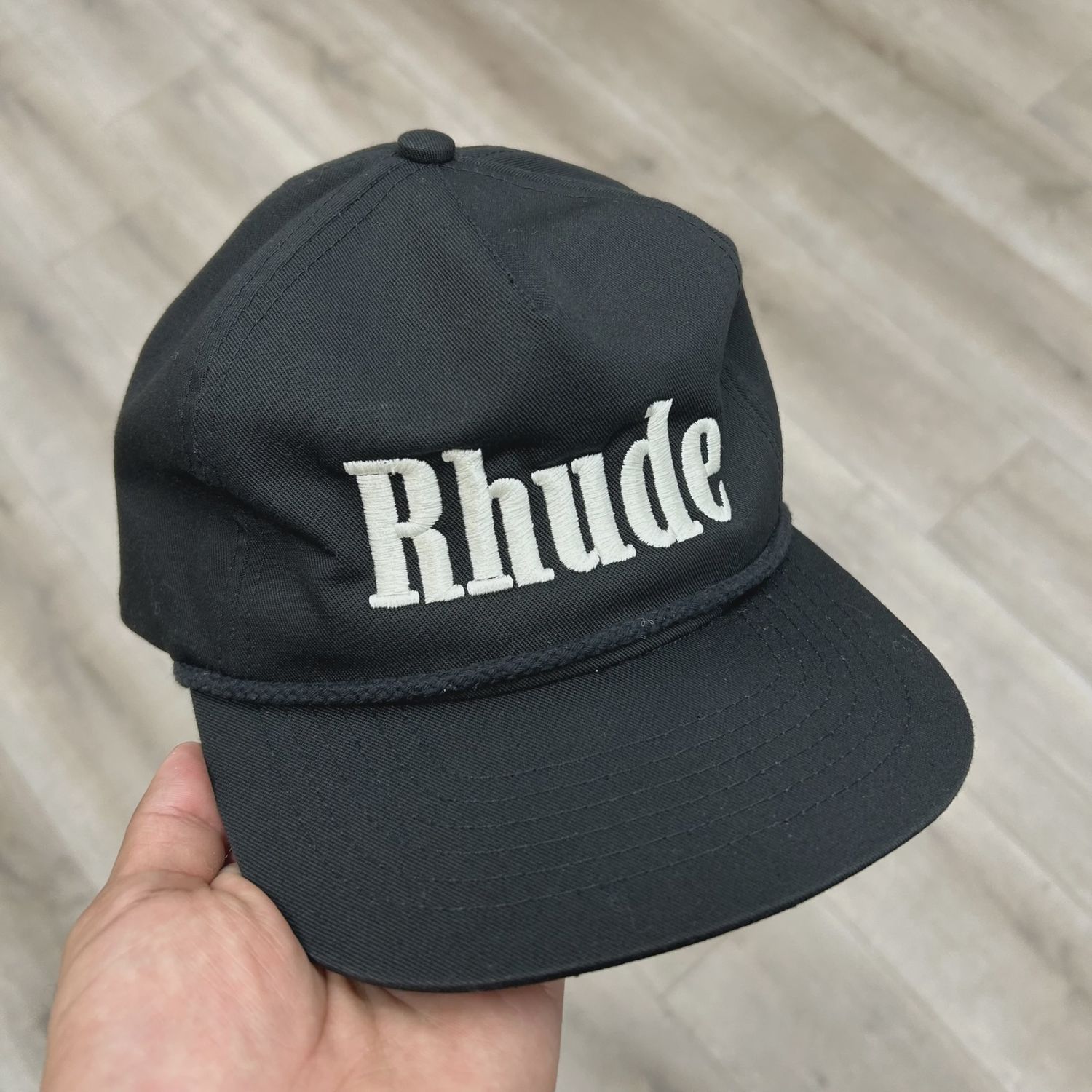 Rhude logo Black hat • Pre-Owned [7257]